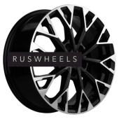 Диски Khomen Wheels 7x17/5x108 ET49 D59,5 KHW1718 (GAC GS4) Black-FP