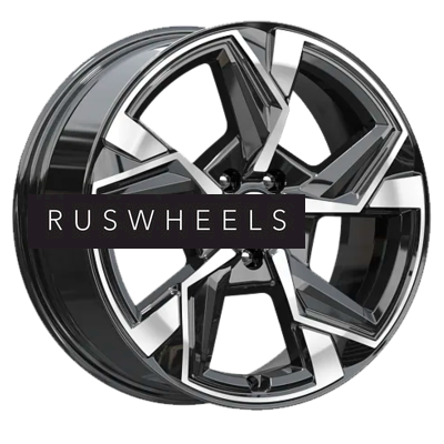 Диски КИК 7,5x18/5x112 ET46 D66,6 Кайан (КС1012) Алмаз черный Диски КИК 7,5x18/5x112 ET46 D66,6 Кайан (КС1012) Алмаз черный