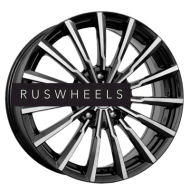 Диски КИК 5,5x14/4x100 ET39 D56,6 Акцент-оригинал (КС641) Алмаз черный