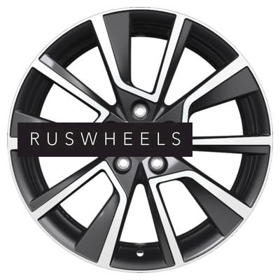 Диски Khomen Wheels 7x18/5x114,3 ET35 D60,1 KHW1802 (RAV4) Black-FP