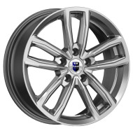 Диски КиК 6.5\R17 5*139.7 ET40 d98.1 Дарк платинум Диски КиК 6.5\R17 5*139.7 ET40 d98.1 Дарк платинум