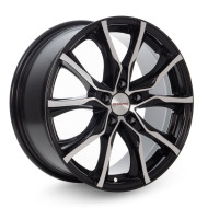 Диски КиК 7.5\R17 5*114.3 ET46 d67.1 Алмаз черный Диски КиК 7.5\R17 5*114.3 ET46 d67.1 Алмаз черный