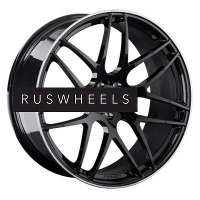 Диски LS Forged 9,5x20/5x112 ET45 D66,6 LS FG09 BKL (конус, C570)
