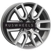 Диски Khomen Wheels 8x17/6x139,7 ET38 D67,1 KHW1723 (L200) Gray-FP Диски Khomen Wheels 8x17/6x139,7 ET38 D67,1 KHW1723 (L200) Gray-FP
