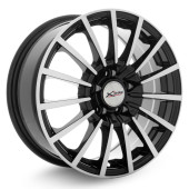 Диски Xtrike 6.5\R15 5*108 ET50 d63.35 BK/FP Диски Xtrike 6.5\R15 5*108 ET50 d63.35 BK/FP