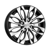 Диски КиК 5.5\R14 4*98 ET16 d58.5 Алмаз черный Диски КиК 5.5\R14 4*98 ET16 d58.5 Алмаз черный