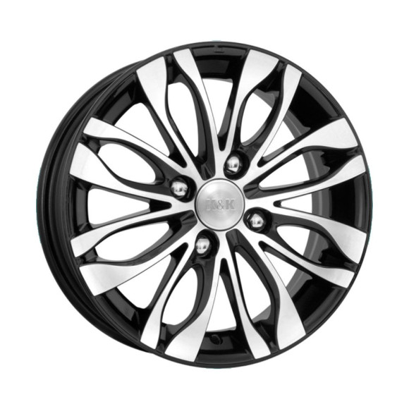 Диски КиК 5.5\R14 4*98 ET16 d58.5 Алмаз черный Диски КиК 5.5\R14 4*98 ET16 d58.5 Алмаз черный
