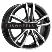 Грузовые диски K&K 6x16/5x114,3 ET45 D67,1 Samara (КС866) Алмаз черный SK