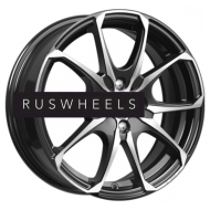 Диски iFree 6x16/5x114,3 ET40 D67,1 Такеши (КС877) Блэк Джек