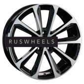 Диски Replay 8x18/5x114,3 ET30 D60,1 LX158 BKF (конус, C570)