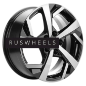 Диски Khomen Wheels 7x17/5x114,3 ET48,5 D67,1 KHW1712 (Sportage) Black-FP