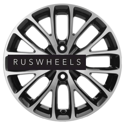 Диски Khomen Wheels 6x15/4x100 ET46 D54,1 KHW1506 (Rio/Solaris) Black-FP