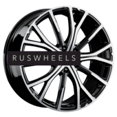 Диски LS Forged 8x19/5x112 ET30 D66,6 LS FG21 BKF (конус, C570)