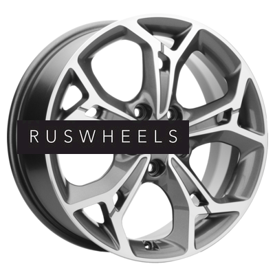 Диски Khomen Wheels 7x17/5x110 ET46 D63,3 KHW1702 (Changan CS35/CS35 Pro) Gray-FP Диски Khomen Wheels 7x17/5x110 ET46 D63,3 KHW1702 (Changan CS35/CS35 Pro) Gray-FP