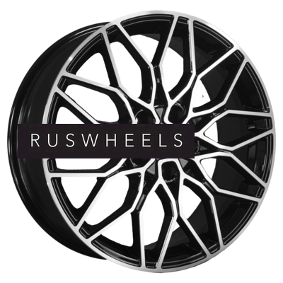 Диски Khomen Wheels 7x18/5x112 ET43 D57,1 KHW1813 (Kodiaq/Tiguan/Audi Q3) Black-FP