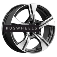 Диски КИК 6,5x16/5x112 ET43 D57,1 КС1053 Алмаз черный