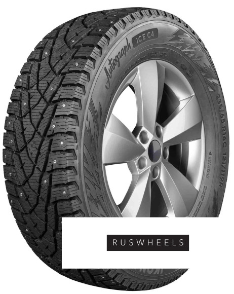 Шины Ikon 215/75R16C 116/114R Autograph Ice C4 TL (шип.)