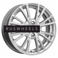 Диски КИК 6x15/4x100 ET45 D67,1 Меандр (КС888) Сильвер SK