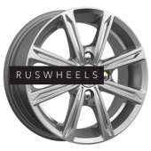 Диски КИК 5x14/4x100 ET43 D60,1 Флэш-оригинал (КС698) Дарк платинум