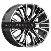 Диски КИК 8,5x19/6x139,7 ET25 D106,1 Кортес (КС1102) Алмаз черный Диски КИК 8,5x19/6x139,7 ET25 D106,1 Кортес (КС1102) Алмаз черный