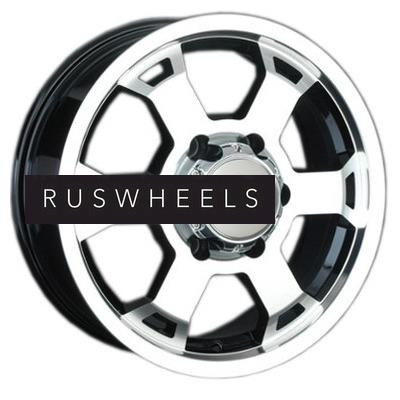 Диски LS 7x16/6x139,7 ET38 D67,1 326 BKF (Колпак+лого)