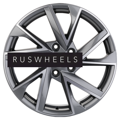 Диски Khomen Wheels 7x17/5x112 ET40 D57,1 KHW1714 (Kodiaq/Tiguan) Gray-FP