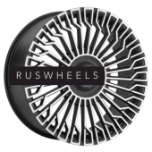 Диски LS FlowForming 9x22/6x139,7 ET28 D78,1 RC99 MBF (конус, Колпак+лого)