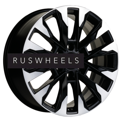 Диски Khomen Wheels 8x20/6x139,7 ET38 D67,1 KHW2010 (Pajero IV) Black-FP
