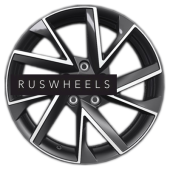 Диски Khomen Wheels 7x17/5x112 ET49 D66,6 KHW1714 (Audi A4) Black-FP