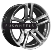 Диски КИК 7x16/5x139,7 ET30 D98 Палладика (КС591М) Дарк платинум