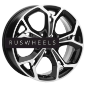 Диски Khomen Wheels 7x17/5x110 ET46 D63,3 KHW1702 (Changan CS35/CS35 Pro) Black-FP