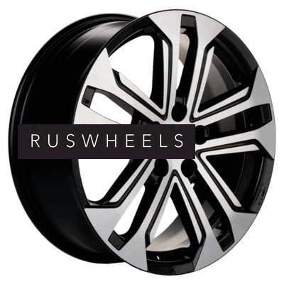 Диски Khomen Wheels 7x18/5x114,3 ET35 D60,1 KHW1803 (Changan/Geely/Lexus/Suzuki/Toyota) Black-FP