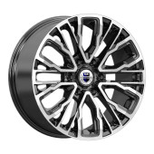 Диски КиК 8.5\R19 6*139.7 ET36 d100.1 Алмаз черный