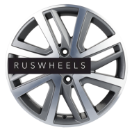 Диски Khomen Wheels 6x16/4x100 ET37 D60,1 KHW1609 (Stepway) Gray-FP