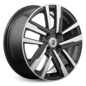 Диски КиК 6,0\R15 4*100 ET46 d54.1 Алмаз черный