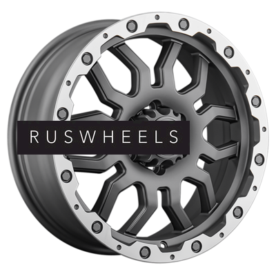 Диски LS 7,5x17/6x114,3 ET40 D66,1 1285 MGML (конус, Колпак+лого)