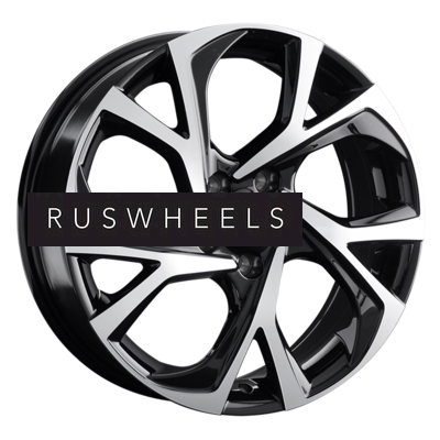 Диски Replay 7x17/5x114,3 ET35 D60,1 LX168 BKF (конус, C570)