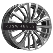 Диски КИК 6,5x17/5x112 ET33 D57,1 Flanker (КС1097) Дарк платинум Диски КИК 6,5x17/5x112 ET33 D57,1 Flanker (КС1097) Дарк платинум