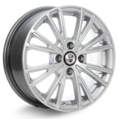 Диски КиК  Меандр (КС879)  6,0\R16 4*100 ET45  d67,1  Сильвер SK  [74605SK]