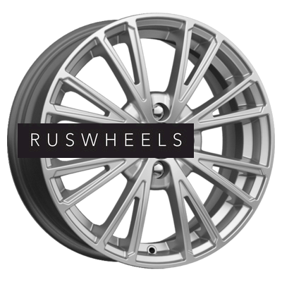 Диски КИК 6x16/4x100 ET45 D67,1 Меандр (КС879) Сильвер SK