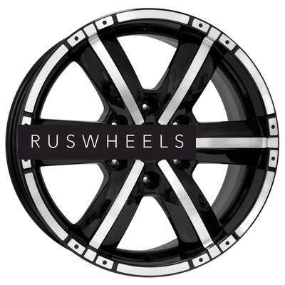 Диски КИК 7,5x17/6x114,3 ET30 D66,1 Окинава (КС635) Алмаз черный Диски КИК 7,5x17/6x114,3 ET30 D66,1 Окинава (КС635) Алмаз черный