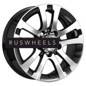 Диски КИК 7x18/5x139,7 ET35 D108,5 Сахара-Patriot (КС1056) Алмаз черный