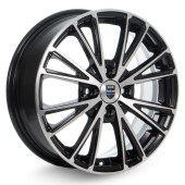 Диски КиК 6,0\R16 4*100 ET49 d54.1 Алмаз черный SK