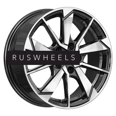 Диски iFree 6,5x16/5x110 ET40 D63,35 Зиплайн (КС1042) Блэк Джек