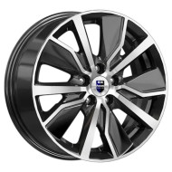 Диски КиК 6.5\R16 5*112 ET43 d57.1 алмаз чёрный