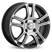 Диски Xtrike 6,0\R15 4*114.3 ET40 d66.1 BK/FP Диски Xtrike 6,0\R15 4*114.3 ET40 d66.1 BK/FP