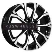 Диски Khomen Wheels 6,5x16/5x114,3 ET45 D60,1 KHW1605 (Toyota/Suzuki) Black-FP