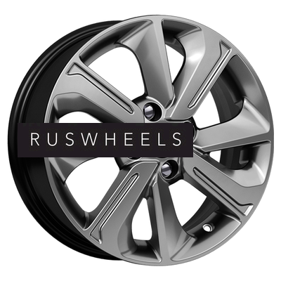 Диски СКАД 6x15/4x100 ET46 D54,1 KL-319 Графит