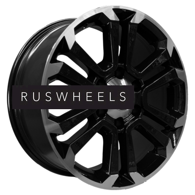 Диски Khomen Wheels 7,5x18/6x139,7 ET30 D108,1 KHW1817 (Foton G7) Black-FP Диски Khomen Wheels 7,5x18/6x139,7 ET30 D108,1 KHW1817 (Foton G7) Black-FP