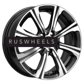 Диски iFree 6x15/4x100 ET35 D67,1 Апероль (КС862) Блэк Джек